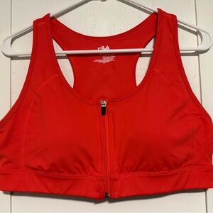 Fila and Reebok sports bra. Sold together.